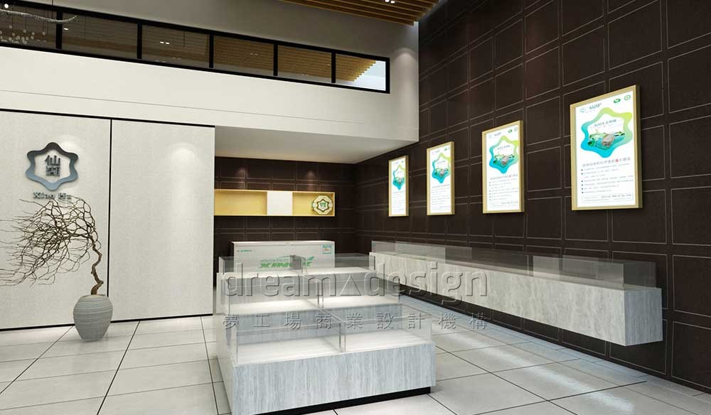 仙湖甲魚展廳設(shè)計(jì)效果圖2