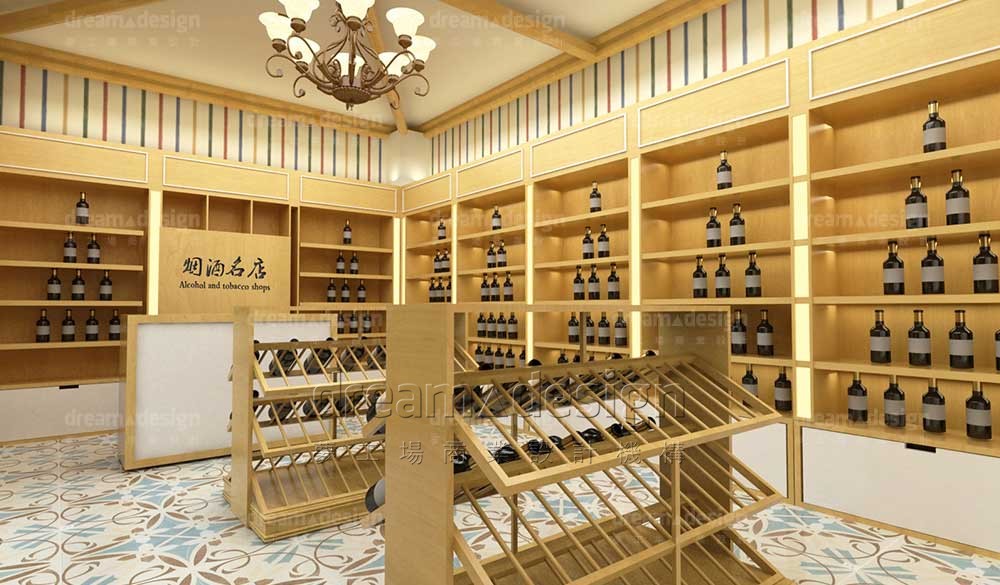煙酒名店-展廳設(shè)計(jì)