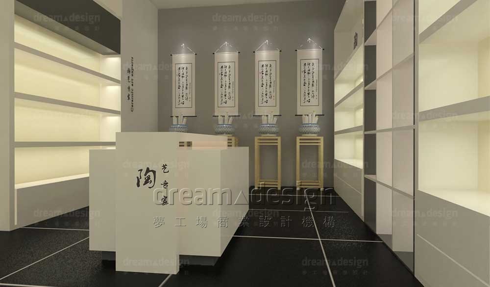 陶藝專(zhuān)家店面設(shè)計(jì)效果圖2