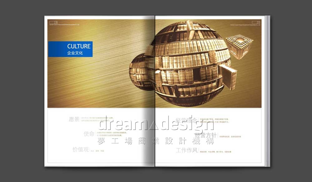 湖南財信投資擔保畫冊設計圖10