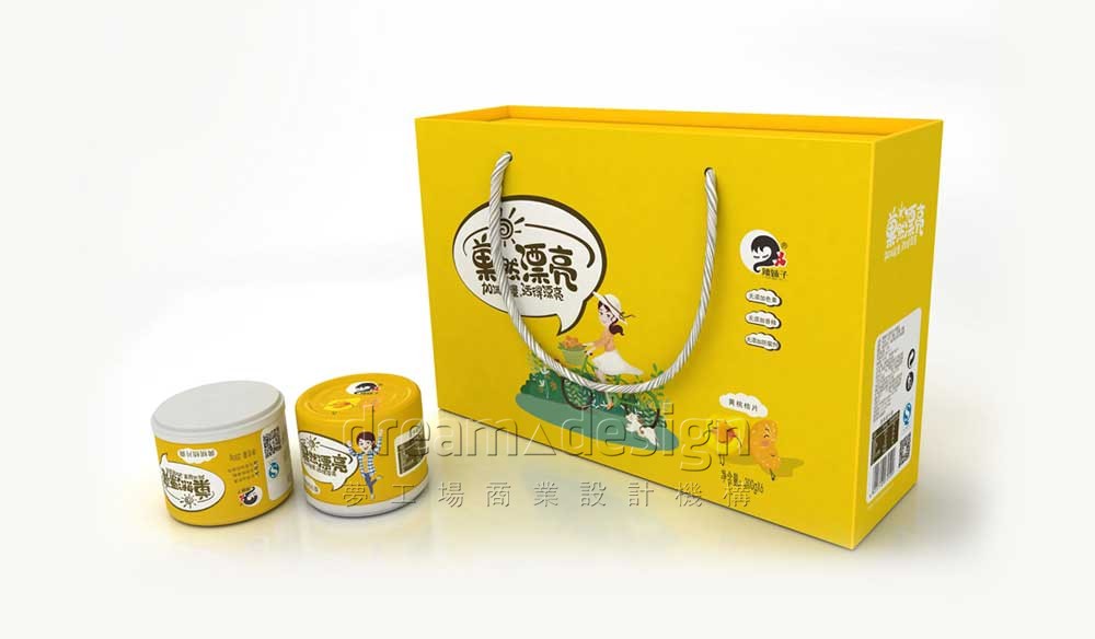 辣妹子菓然漂亮包裝設(shè)計(jì)圖1
