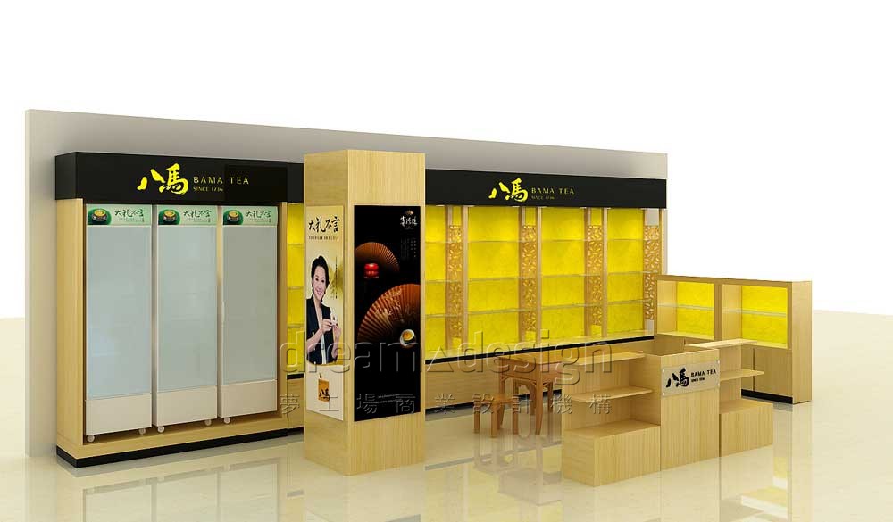 八馬茶業(yè)展柜設(shè)計(jì)圖2