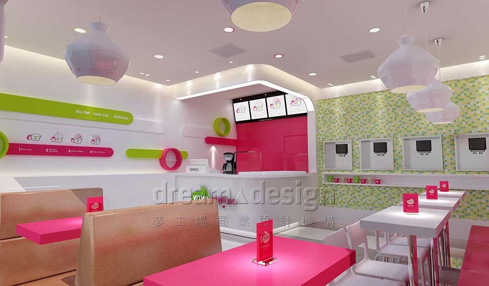 YOYO冰淇淋店面設(shè)計(jì)1