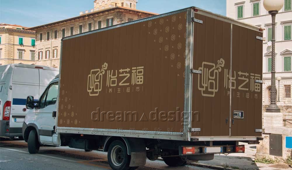 怡芝福車身廣告效果圖
