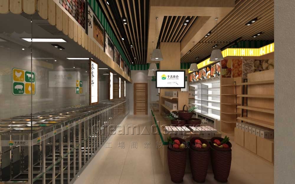 千吉農(nóng)倉店面設計2