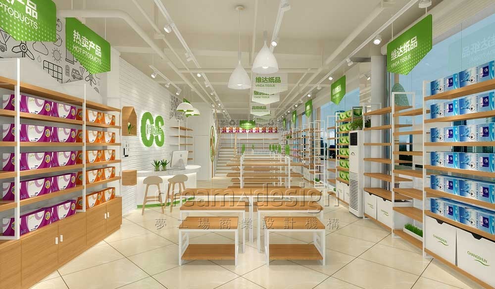 昌順紙品店面設(shè)計圖3