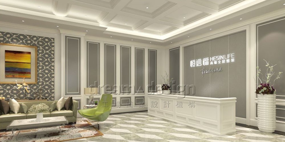 恒信福店面設(shè)計效果圖2