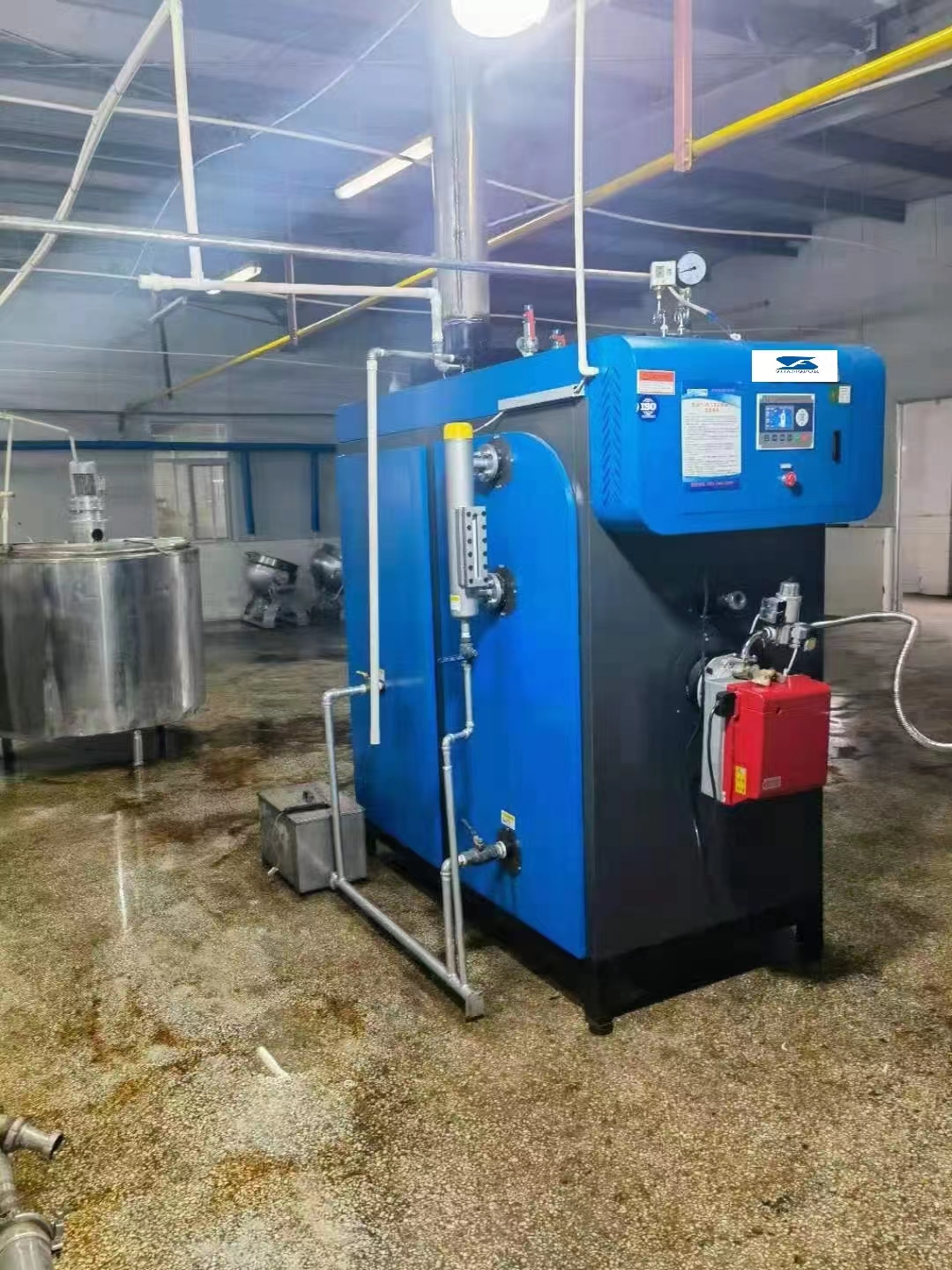 上孚蒸汽發(fā)生器服務(wù)于食品蒸煮殺菌行業(yè)