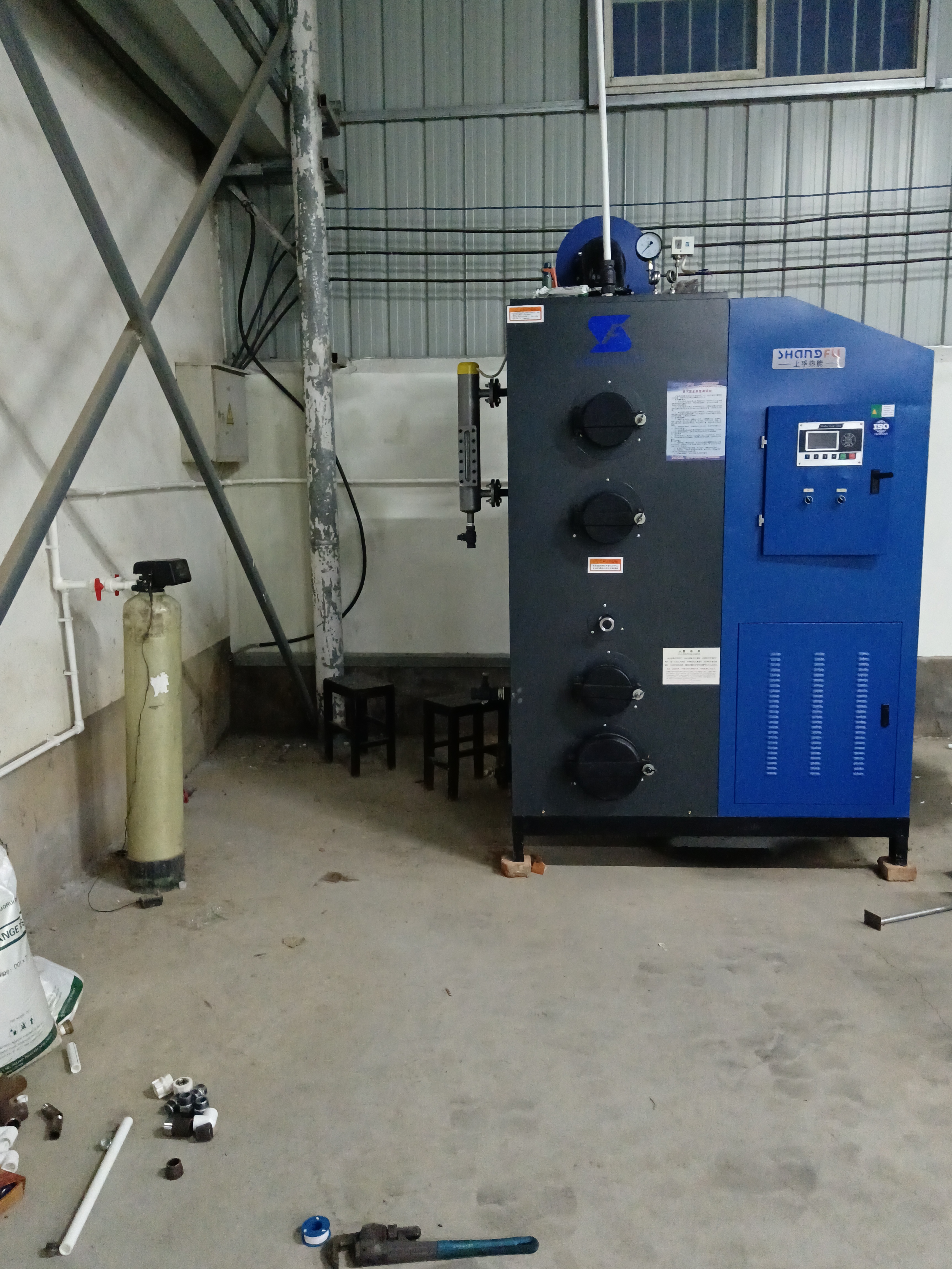 新鄉(xiāng)食品廠購我司生物質(zhì)顆粒蒸汽發(fā)生器